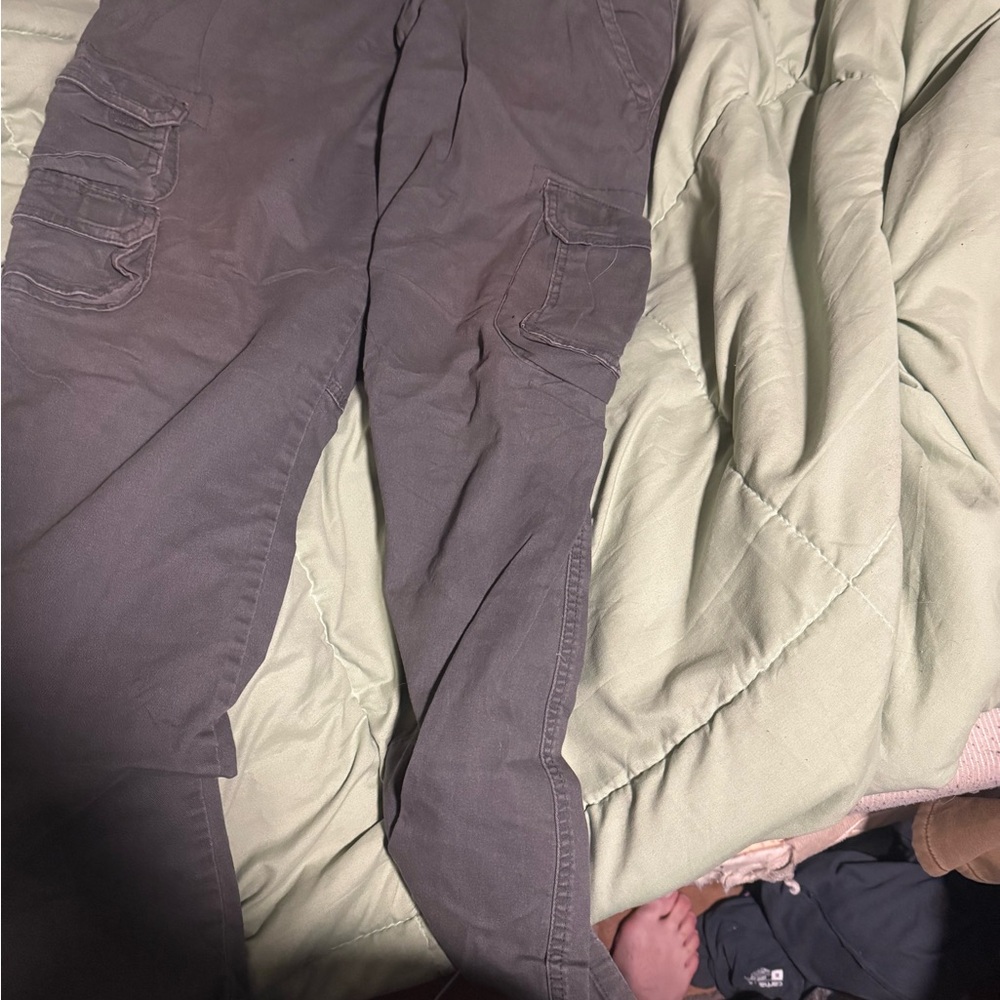 Wrangler Men's Cargo Pants - Dark Gray